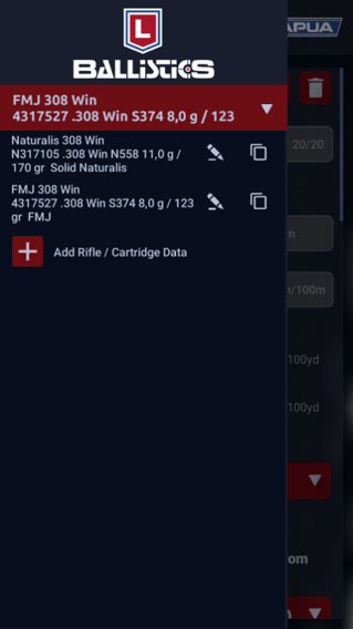 Lapua Ballistics tips export to excel pic 1