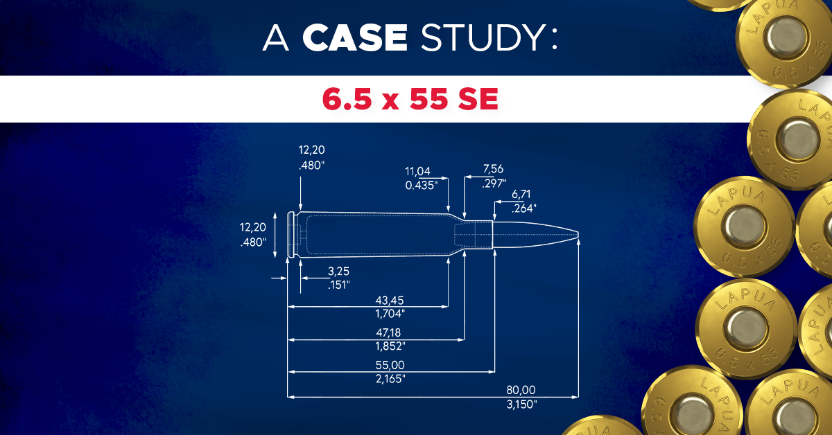 Lapua A Case Study 6.5x55_SE