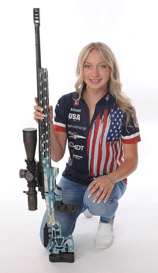 Team Lapua Allison Zane team USA 2022