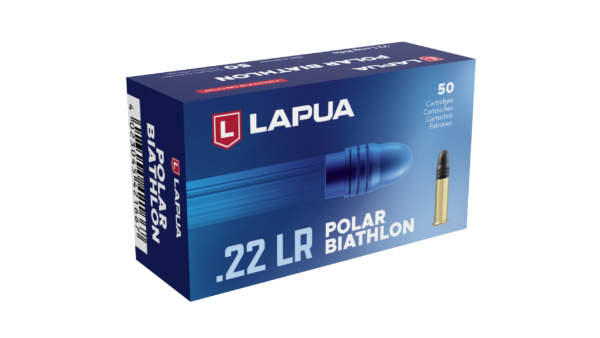 Lapua Polar Biathlon .22 lr rimfire cartridge box