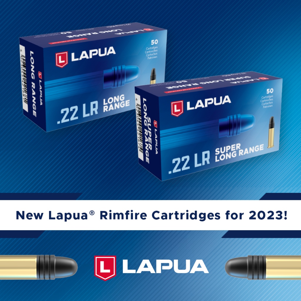 New Lapua .22 lr rimfire cartridges long range and super long range