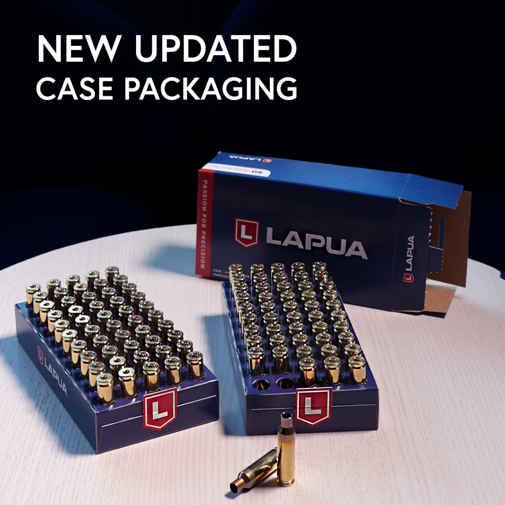 New Lapua brass case bow packaging