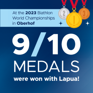 Lapua biathlon success World Champs
