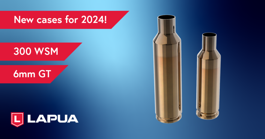 Lapua Announces Two Cartridge Cases: 300 WSM and 6mm GT - Lapua