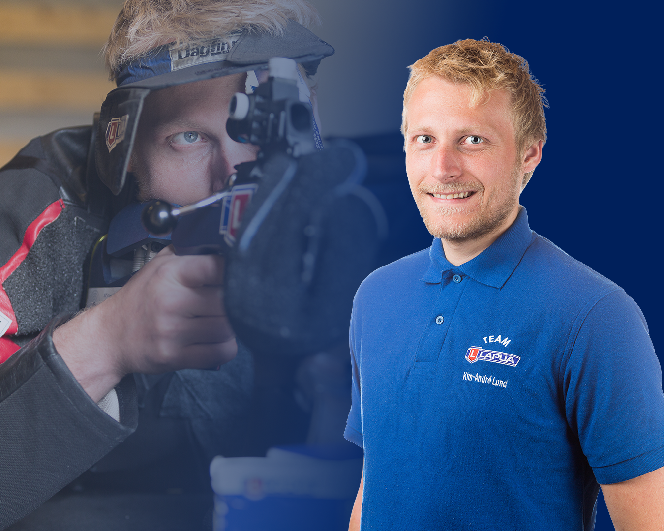 Kim‑André Aannestad Lund aiming in competition after setting a new Norwegian record using Lapua 6.5x55 SE ScenarL ammunition.