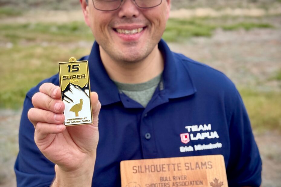 Team Lapua’s Erich Mietenkorte becomes the first shooter in history to earn the Super Slam Award at the 2026 Conard Bernhardt Silhouette Championship, securing a Master‑class podium finish and advancing toward the BRSA Ultra Slam milestone.