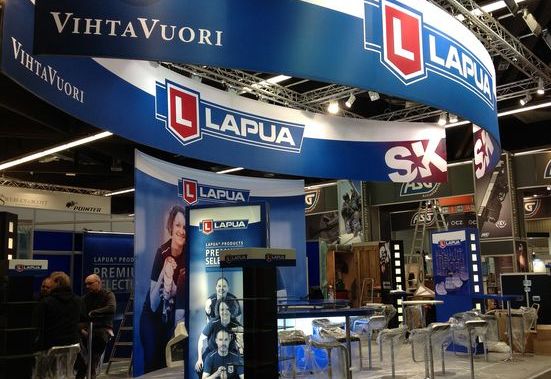 Lapua booth in IWA
